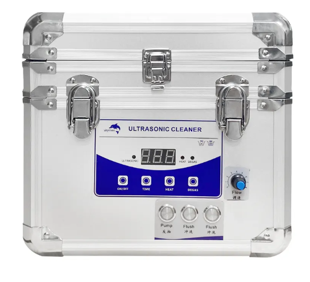 Ultrasonic cleaner for printer print head