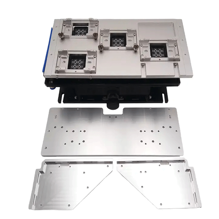 Customized capping assembly of i3200 printer with 4 heads